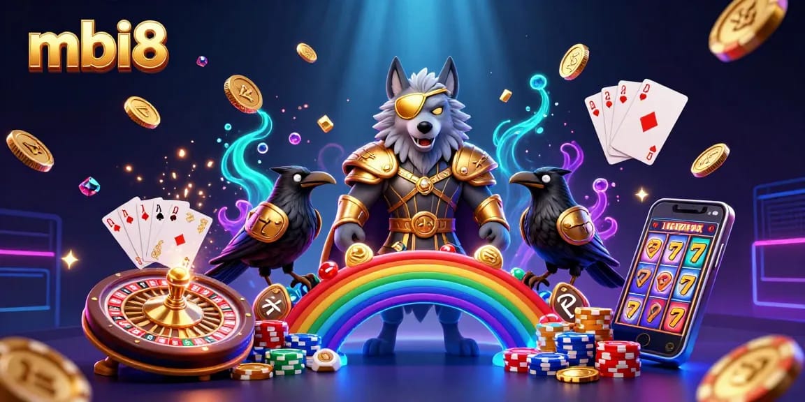 Engage in thrilling wins at mbi8, featuring vibrant casino elements and mythology-inspired characters for an unforgettable experience.