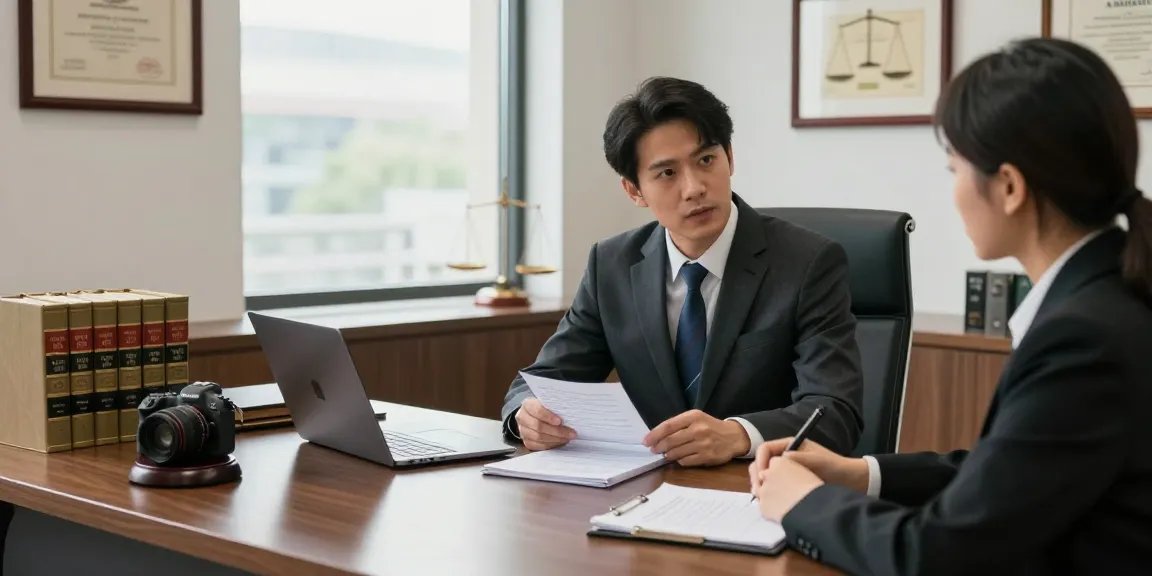Consultation with a criminal lawyer at J.K. Chaudhary & Associates, showcasing legal expertise and client focus.
