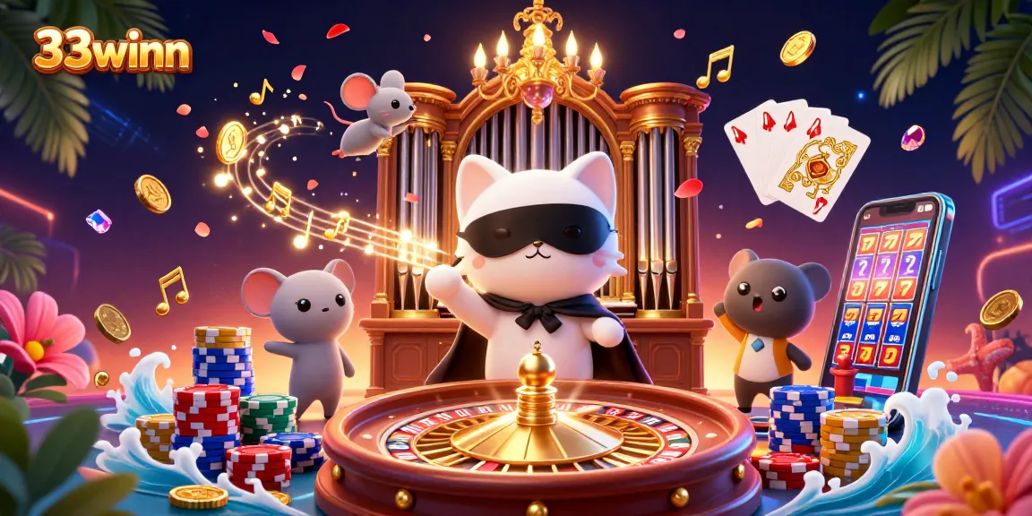 Engage in thrilling gameplay at 33winn casino featuring vibrant characters and dynamic gaming elements.